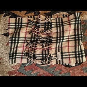 Classic Burberry Scarf